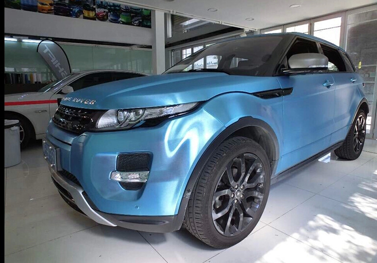 汽车进口超哑光冰膜拉丝 电镀亚光冰膜车身改色膜 电镀冰膜拉丝