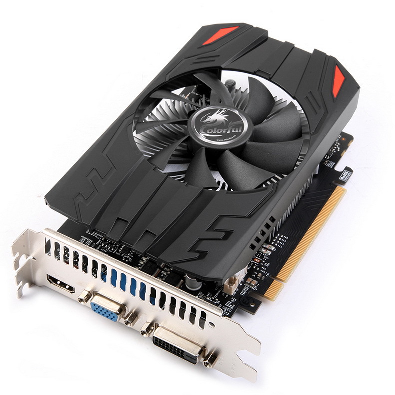 colorful七彩虹gt730k1gddr5灵动鲨电脑独立显卡全新正品