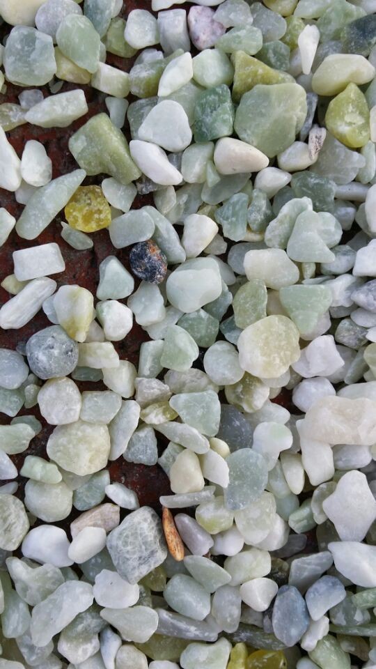 玉石 玉鹅卵石 玉石颗粒 玉石米 韩式汗