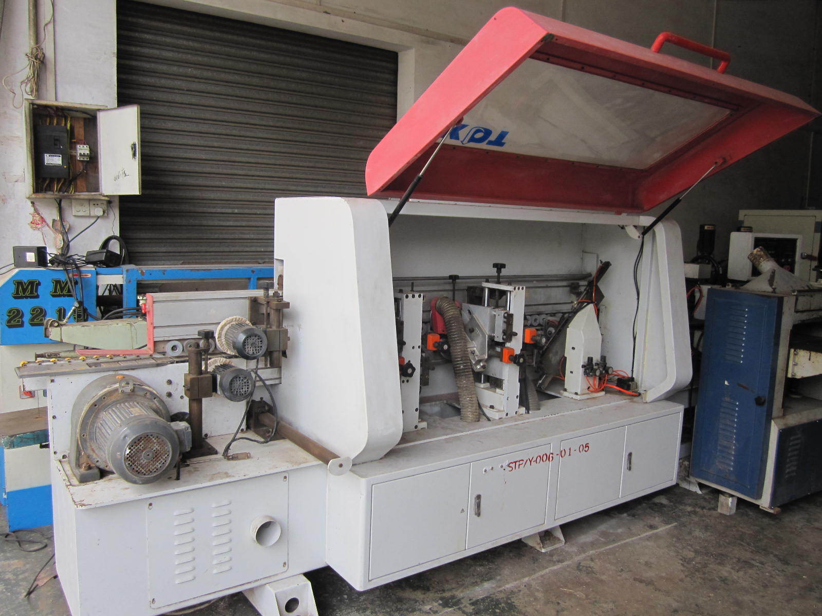 低价供应/二手木工机械/八层新/极东kdt-360全自动直线封边机