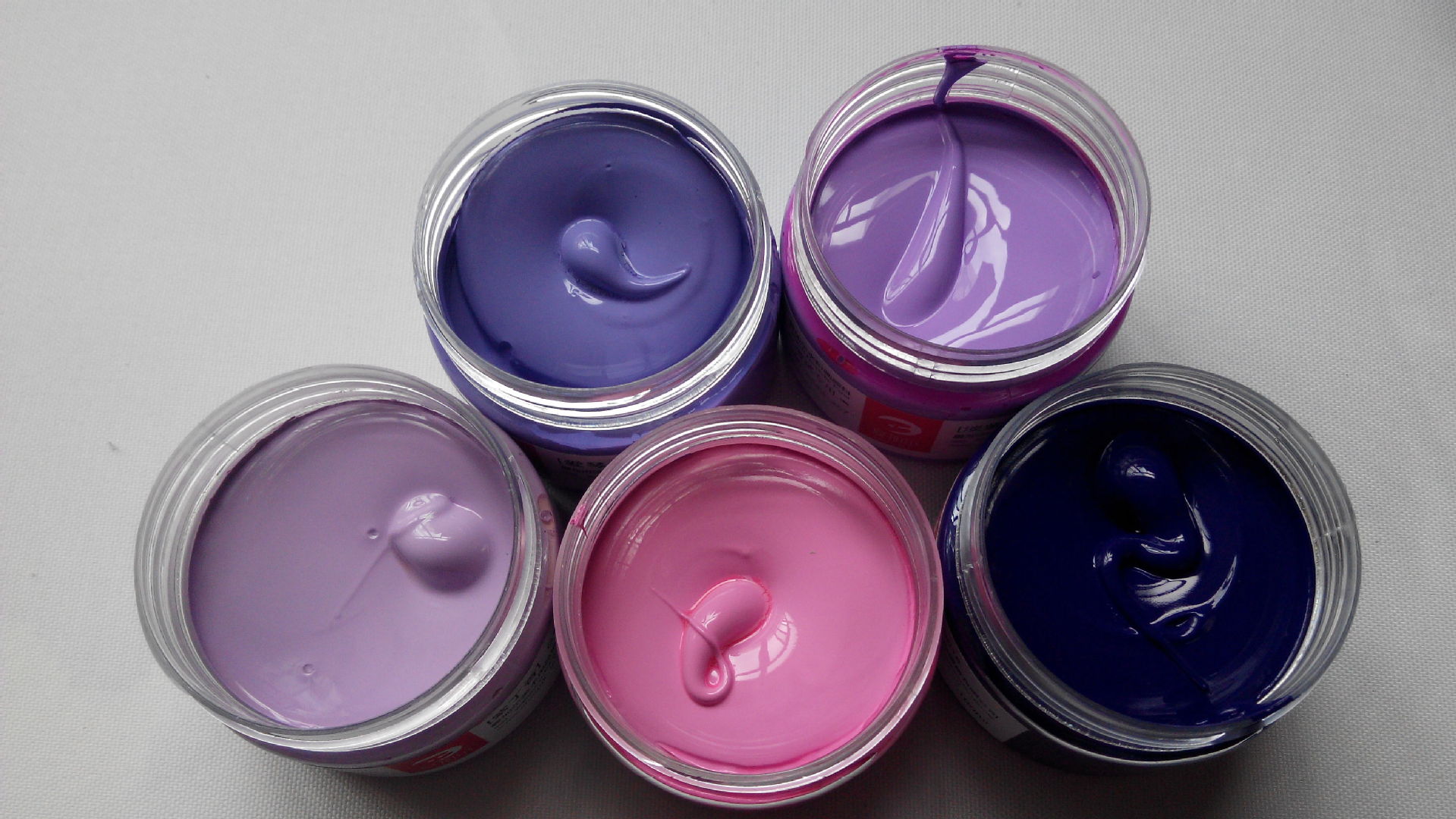 100ml罐装水粉画学生美术考试专用水粉颜料 60色广告墙报专用颜料