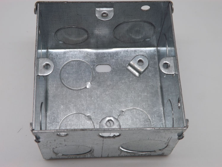 中东 英标镀锌铁线盒 金属开关盒 电源接线盒