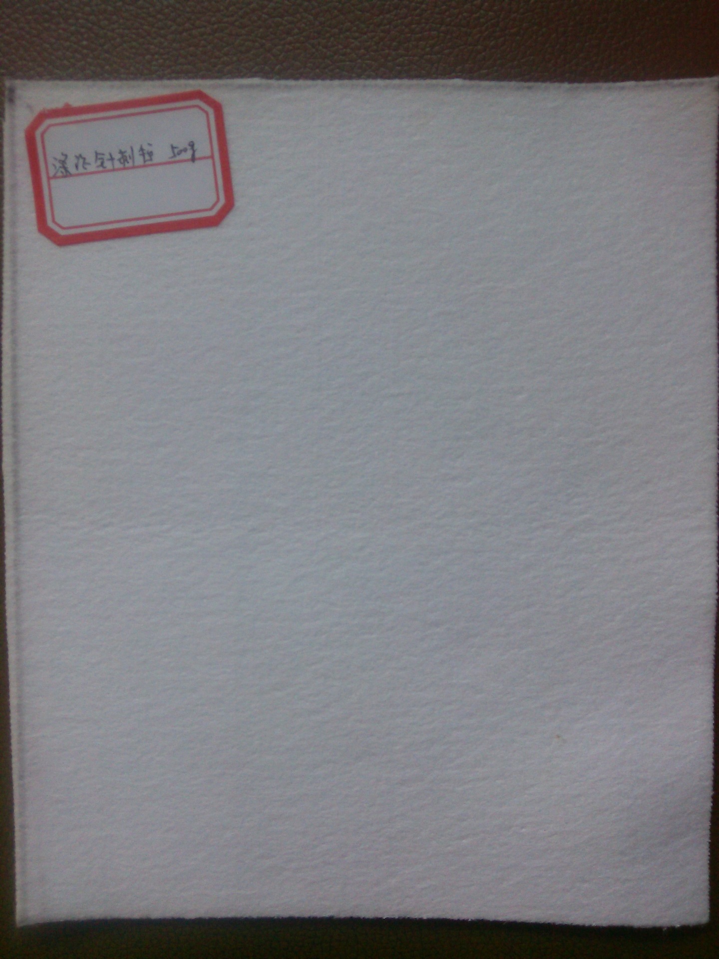 涤纶针刺毡 500g