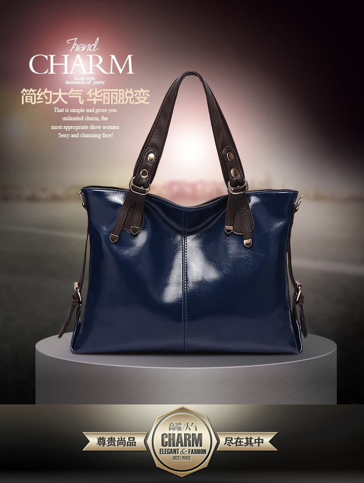 油腊皮真皮包Y-1