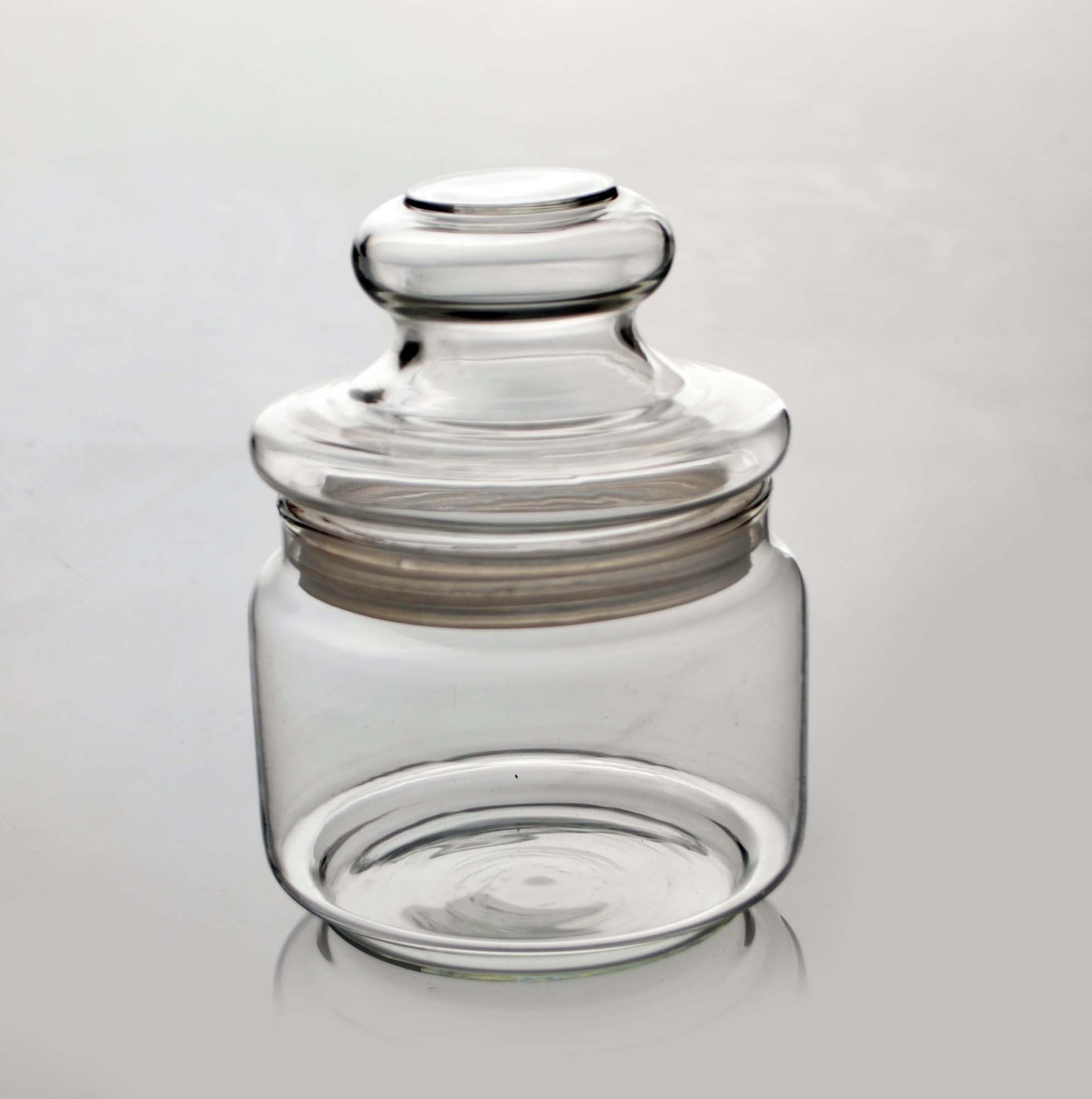 供应优质透明玻璃密封罐 储存罐 糖果罐 密封性强,无渗漏