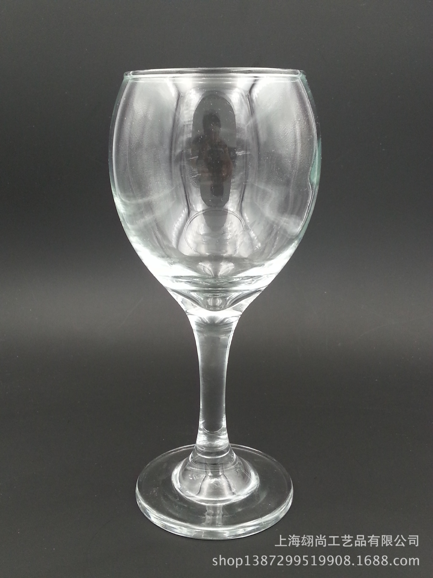 300ml机制红酒杯高脚杯定制红酒杯定制logo玻璃杯机吹杯工厂直发