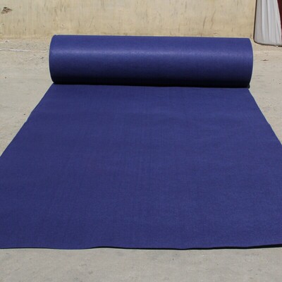 厂家直销拉绒起绒地毯加厚 宝蓝色 满铺办公娱乐庆典展会展览地毯