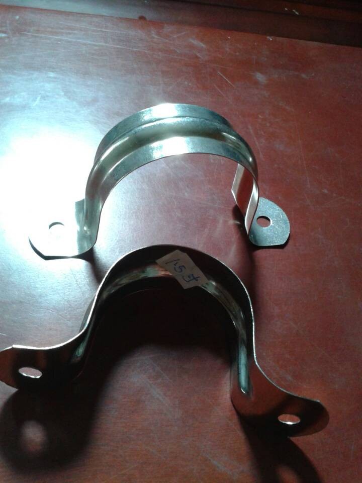 不锈钢管卡 半边码 管夹 u型管卡 固定管夹 卡箍 pvc管卡 固定管