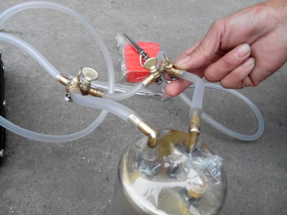 义乌厂家直销饰品金银熔化焊接方铁油壶 配合皮老虎使用 打金工具