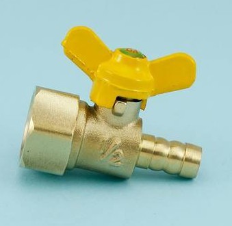 4分外丝转10mm快插煤气灶球阀 天然气阀门 燃气灶短柄蝶柄开关