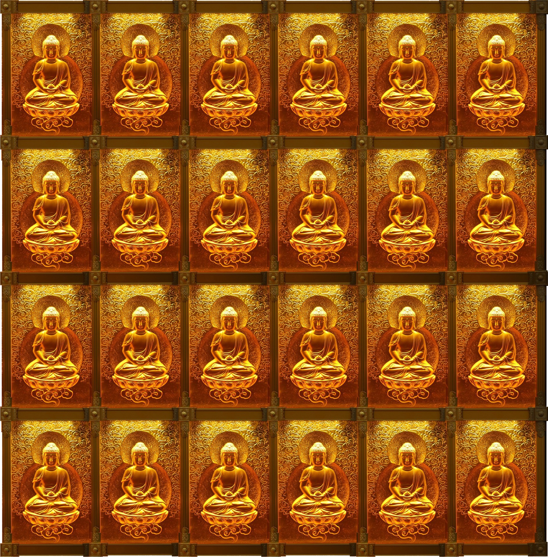 产地货源琉璃万佛墙光明灯包安装聚龙堂厂家直销价格优惊爆价