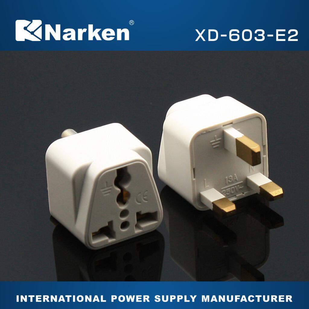 英标三脚转换插头转换器英国马来西亚新加坡迪拜旅行转换插座