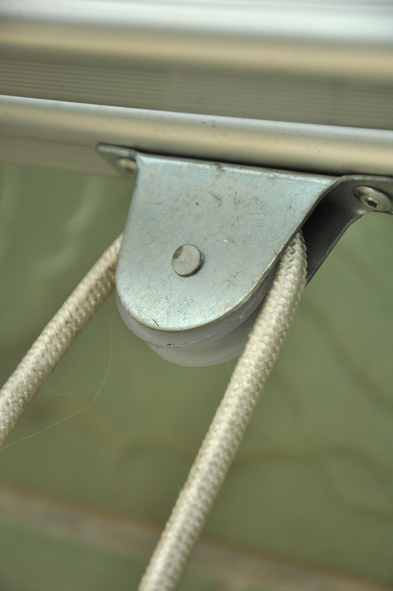 带绳托梯伸缩梯 多功能折叠梯子 加厚铝合金梯子 工程梯