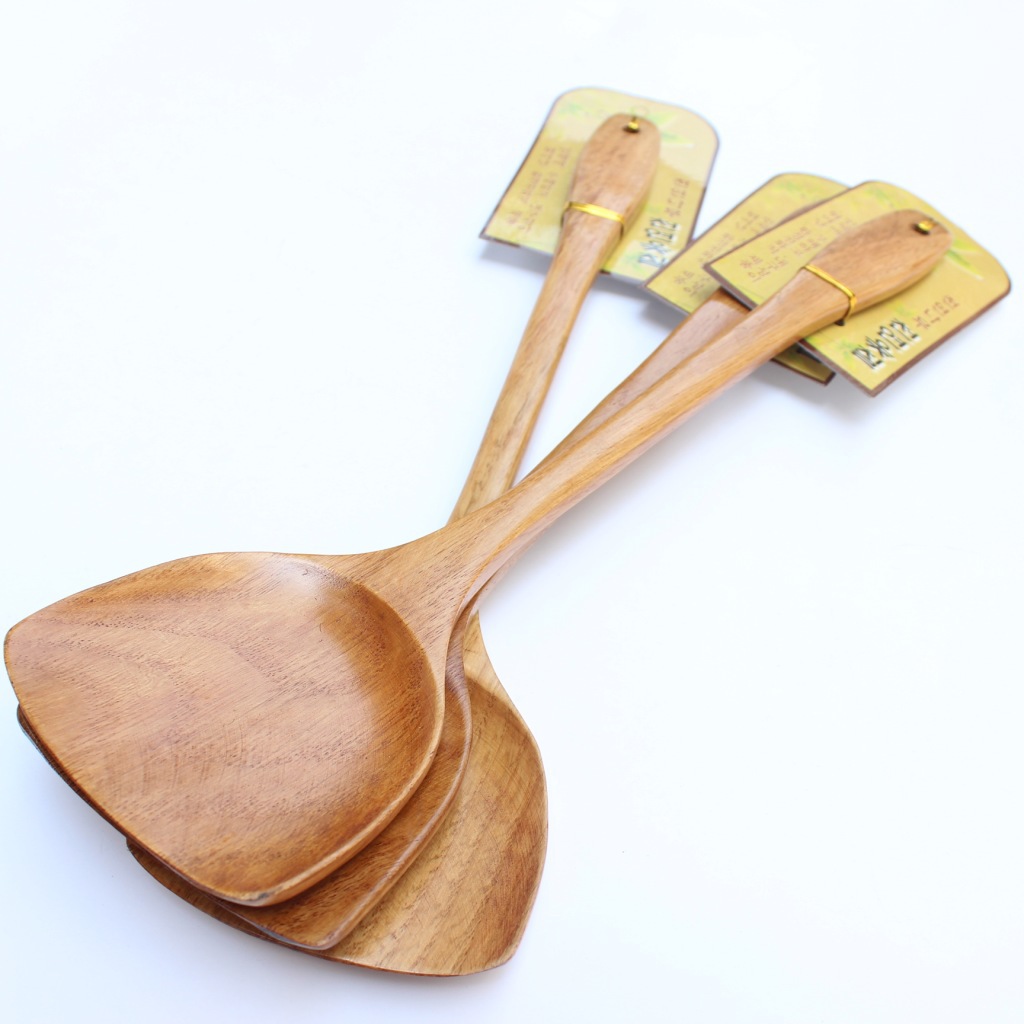 a061长大铲子 厨房锅铲 不伤锅木铲子 烹饪铲 木锅铲