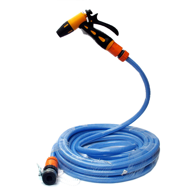 高压洗车水枪家用自来水泵喷头冲洗汽车工具20米水管套装厂家直批