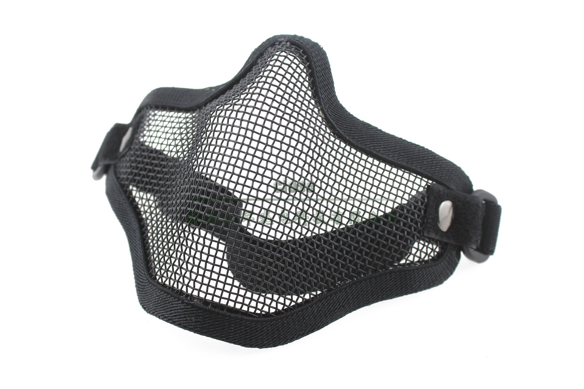 户外防身用品 半脸钢丝护具 野战防护面具 运动面罩军迷装备