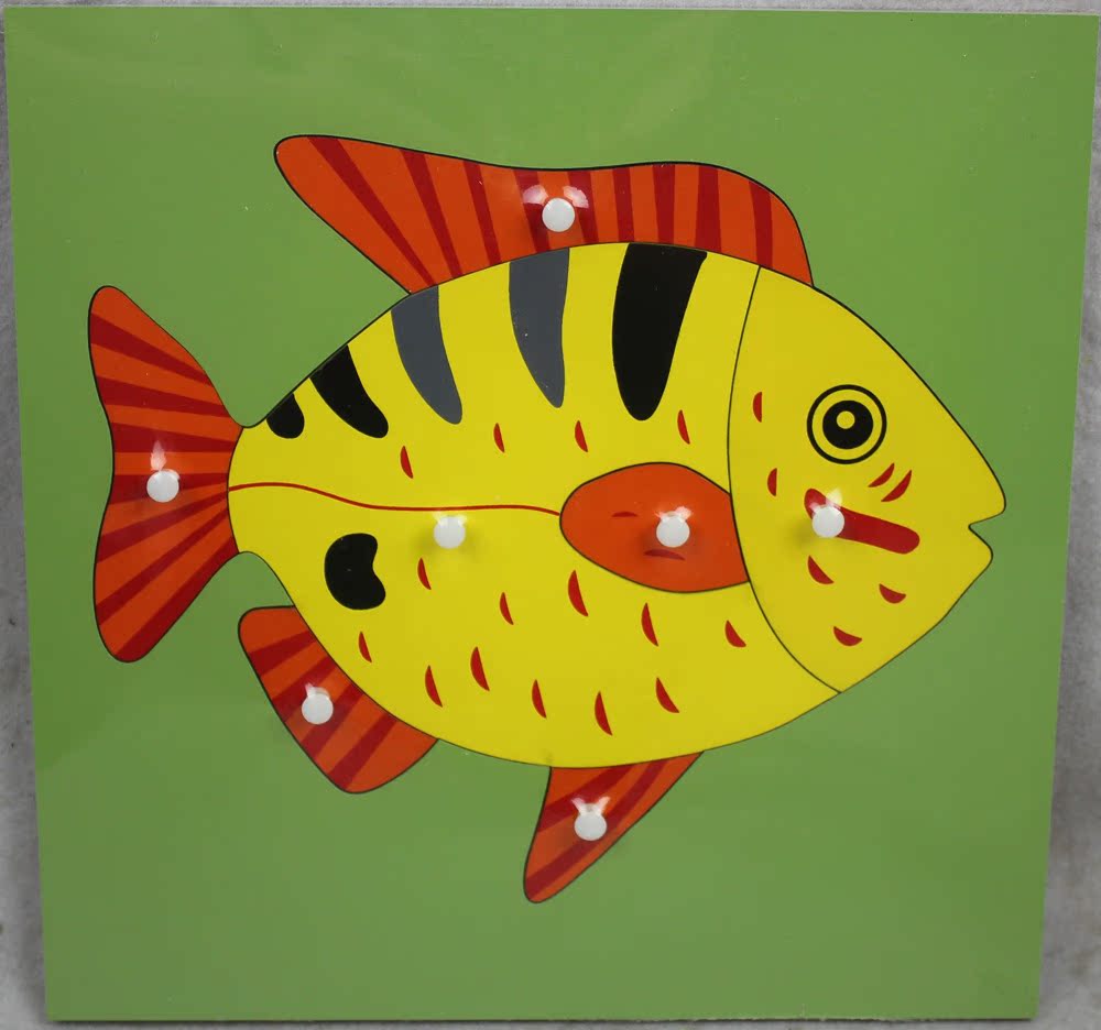 蒙氏教具鸟蚂蚁树花树叶马鱼乌龟蚂蚁嵌板全套