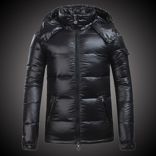 批发羽绒服2015新款mk男装加厚哑光羽绒服男羽绒外套 欧美原单