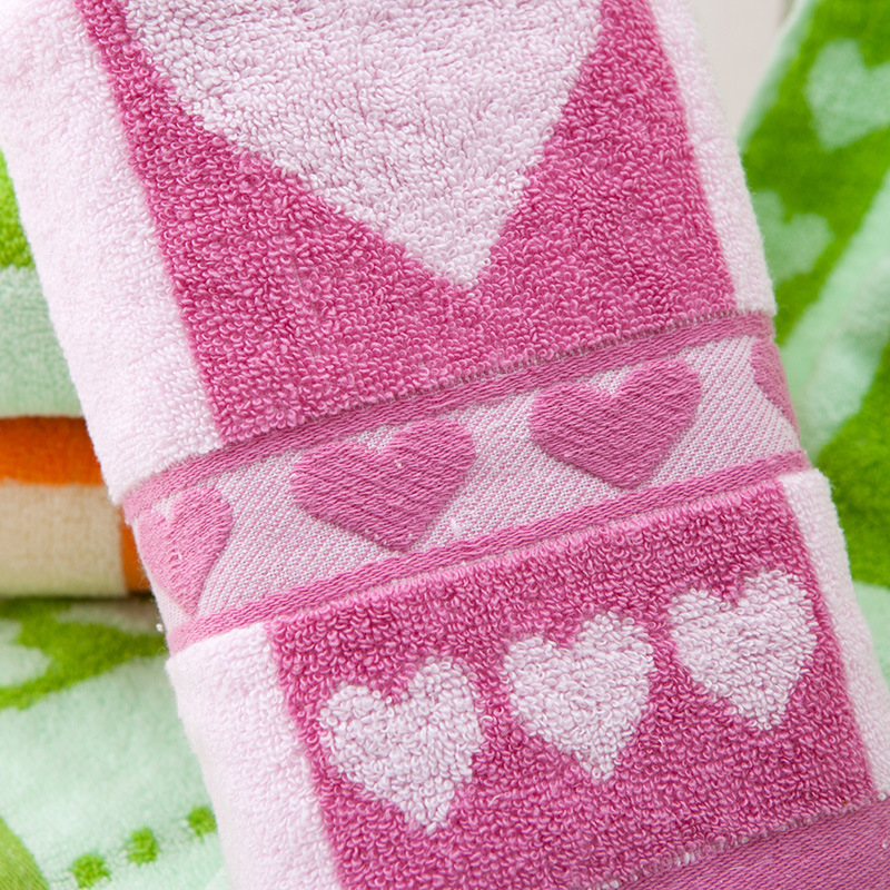 纯棉小浴巾澡巾大毛巾大楼劳保回礼赠品地摊