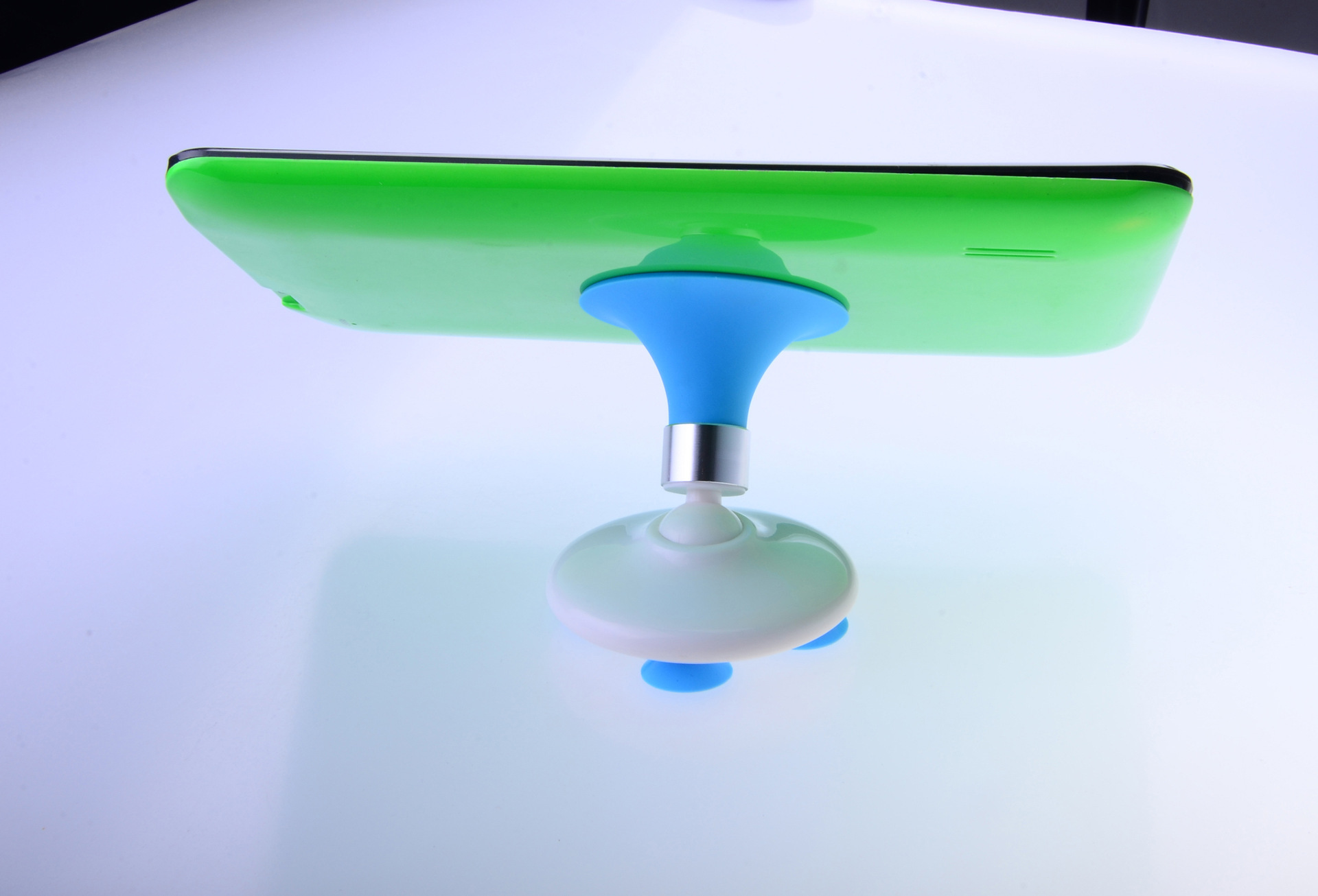 手机吸盘支架 双面吸盘支架看电影底座硅胶_手机座_列表网