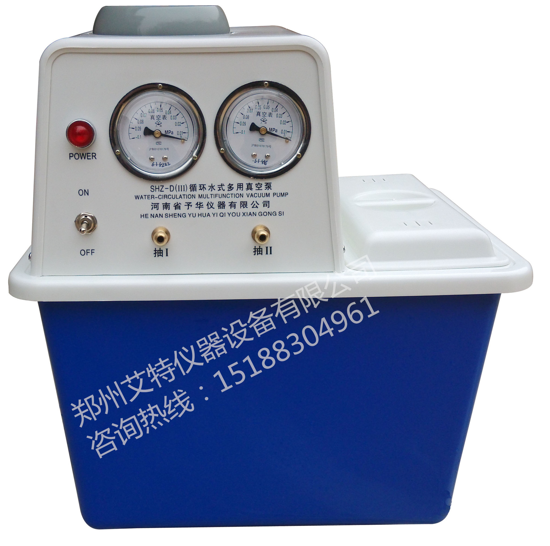 shb-diii不锈钢两抽头循环水式真空泵