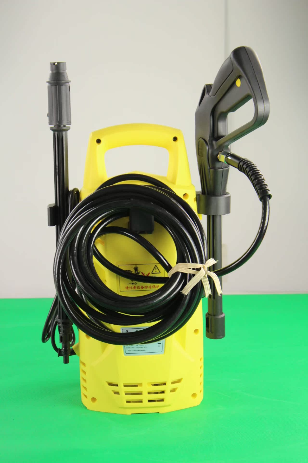 白马x2高压洗车机220v全铜家用车载空调清洗设备刷车泵门窗冲洗机