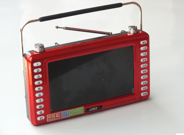 批发先科133a 7寸高清视频看戏机 老人唱戏机 插卡收音.