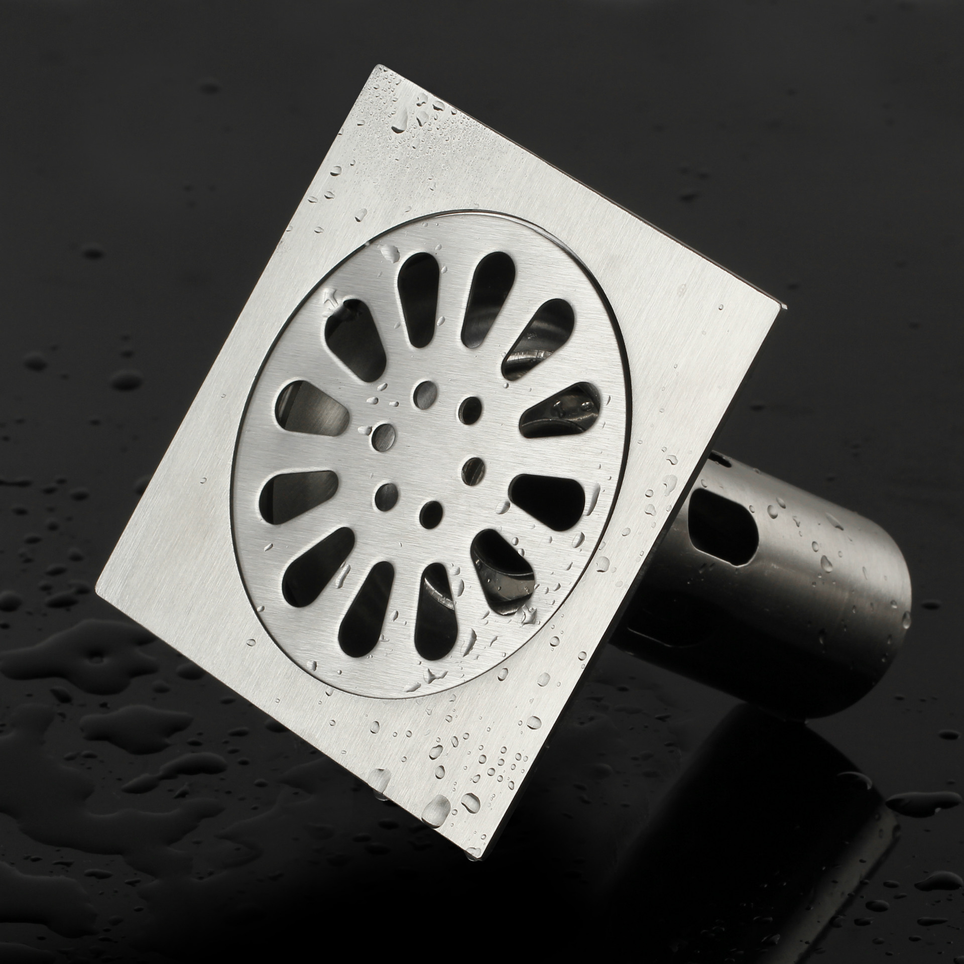 批发供应不锈钢深水防臭地漏 高品质防臭地漏水暖五金批发