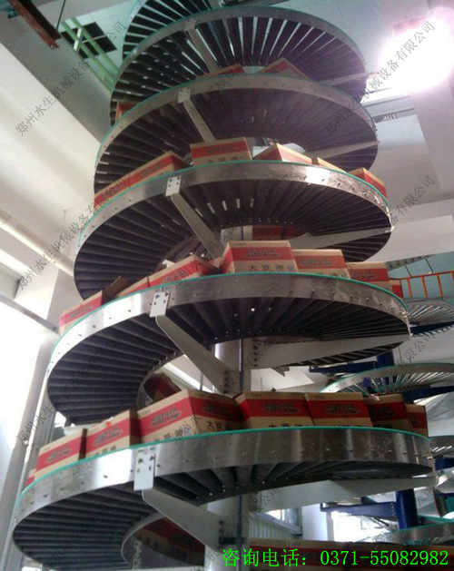 螺旋式滚筒下降机