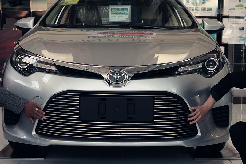 雷凌金属格栅中网新款雷凌下网航空铝金属格栅中网雷凌中网改装