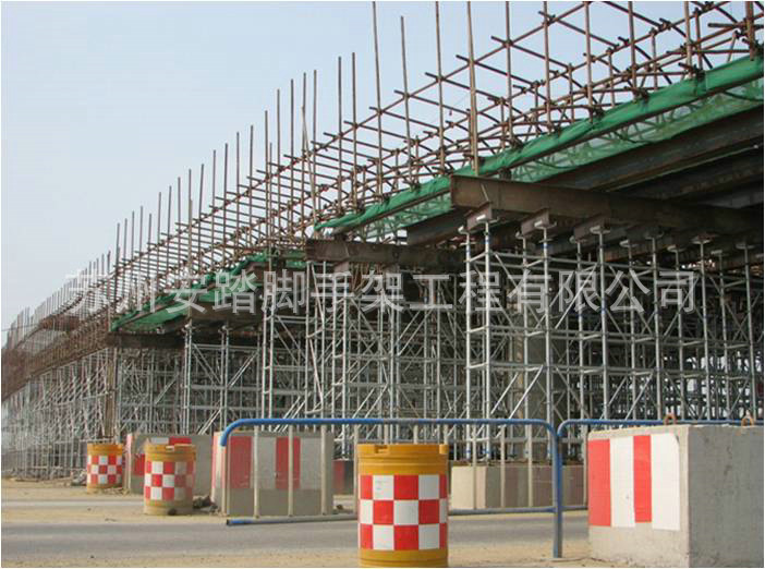 生产提供 高架桥施工支撑架 市政桥梁工程支撑脚手架 开平脚手架
