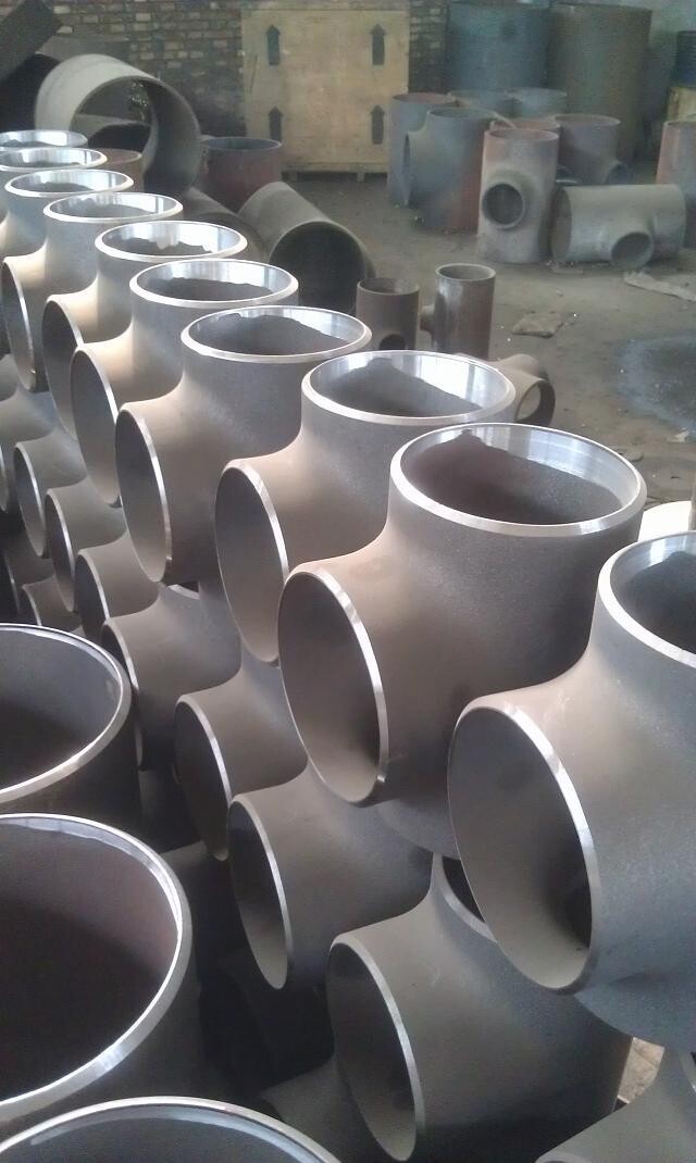 批发碳钢三通异径等径三通无缝三通gb12459-2005管件