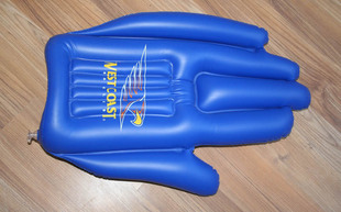 厂家批发 充气手掌玩具 宝宝充气互动玩具 塑料充气玩具