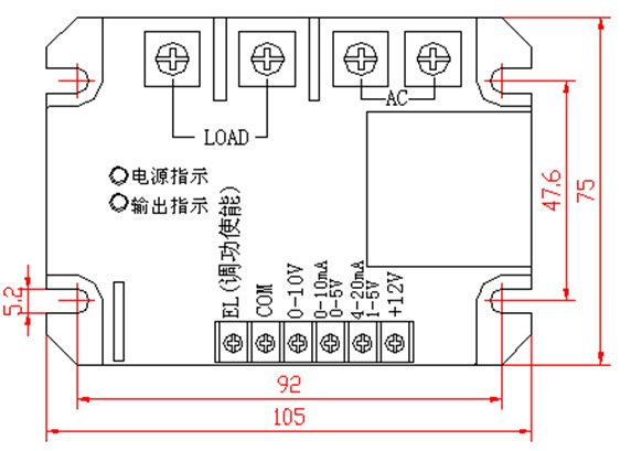 ax440调压板接线图图片