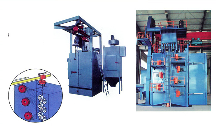 吊钩式抛丸机q376 上海吊钩式抛丸机q376 双吊钩式抛丸机q3