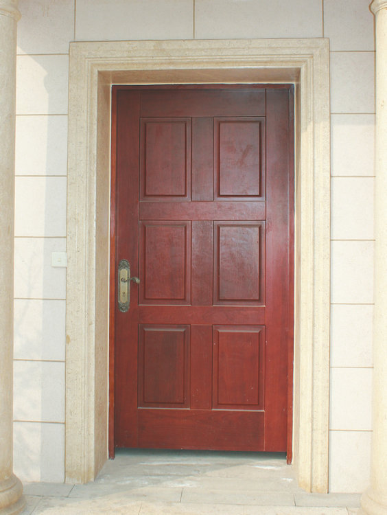 厂家生产供应 高品质中式实木进户门