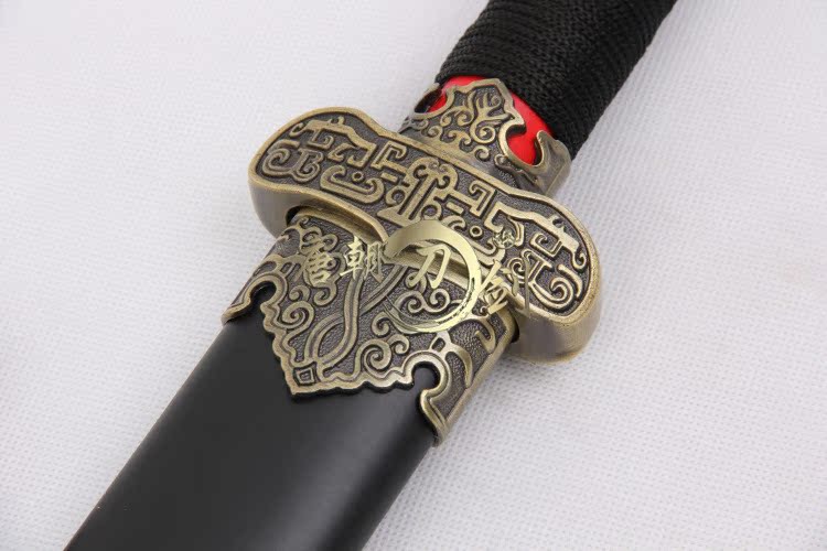 盗墓笔记cosplay武器道具 黑金古刀盗墓闷油瓶小哥张起灵未开刃