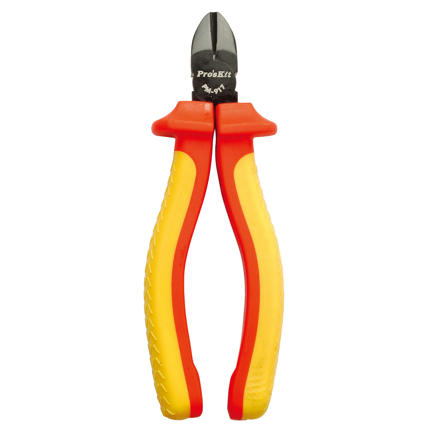 台湾宝工 pm-917 高压绝缘vde1000v斜口钳 斜嘴钳子 偏口钳 进口