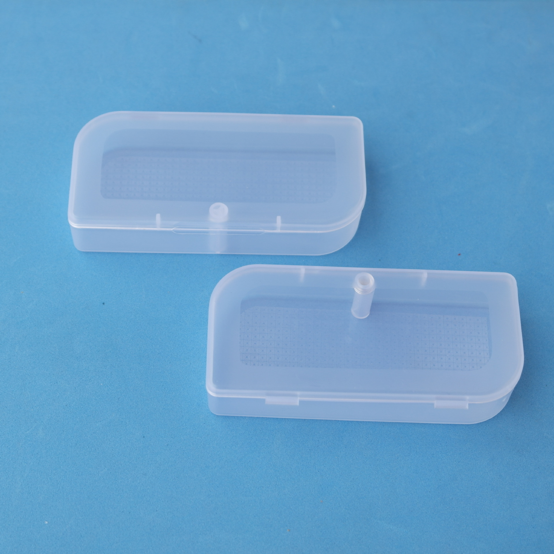 厂家供应颁奖纪念u盘pp包装盒 可定制塑料盒带磁扣包装盒