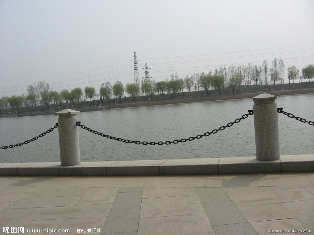 厂家鸿程直销护栏铁链 镀锌铁链 可用于公