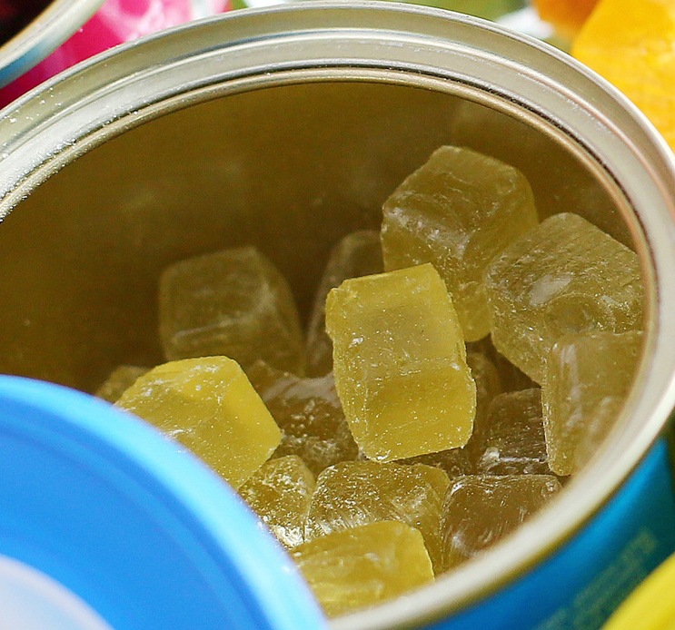 瑞士利口乐原味天然香草糖100克罐装*2