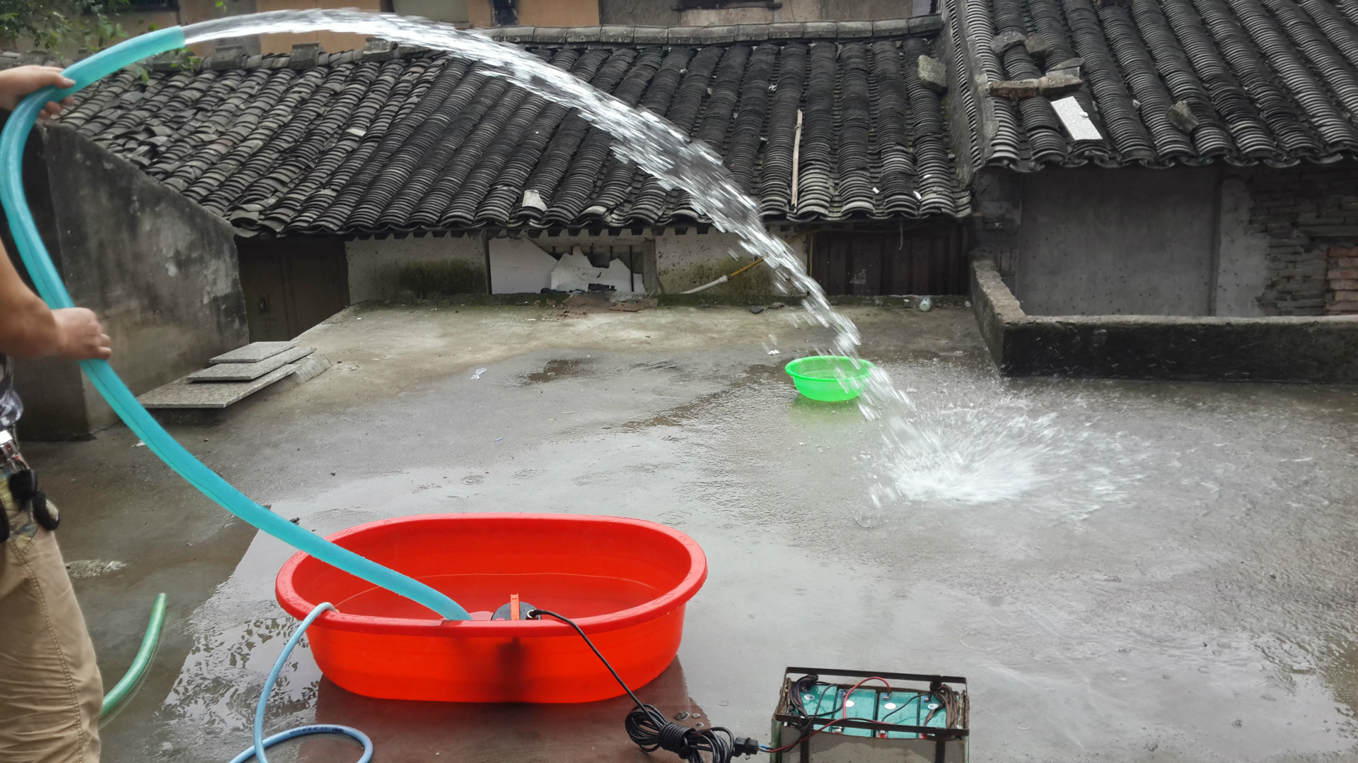 抽水机电瓶_丰远直流水泵电动车抽水机12v24v36v48v60v72v96v电瓶农用