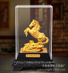 厂家热销马年绒沙金,前程万里绒沙金摆件