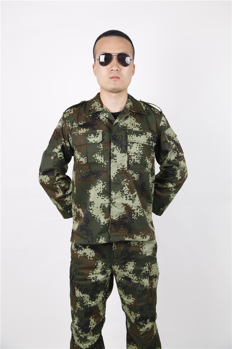 **新式09夏丛林迷彩伍井作训服 耐磨保暖透气速干 厂家.