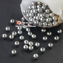 3-12mm亮珠电镀塑料饰品配件 创意串珠小配件手链项饰diy镀膜珠子