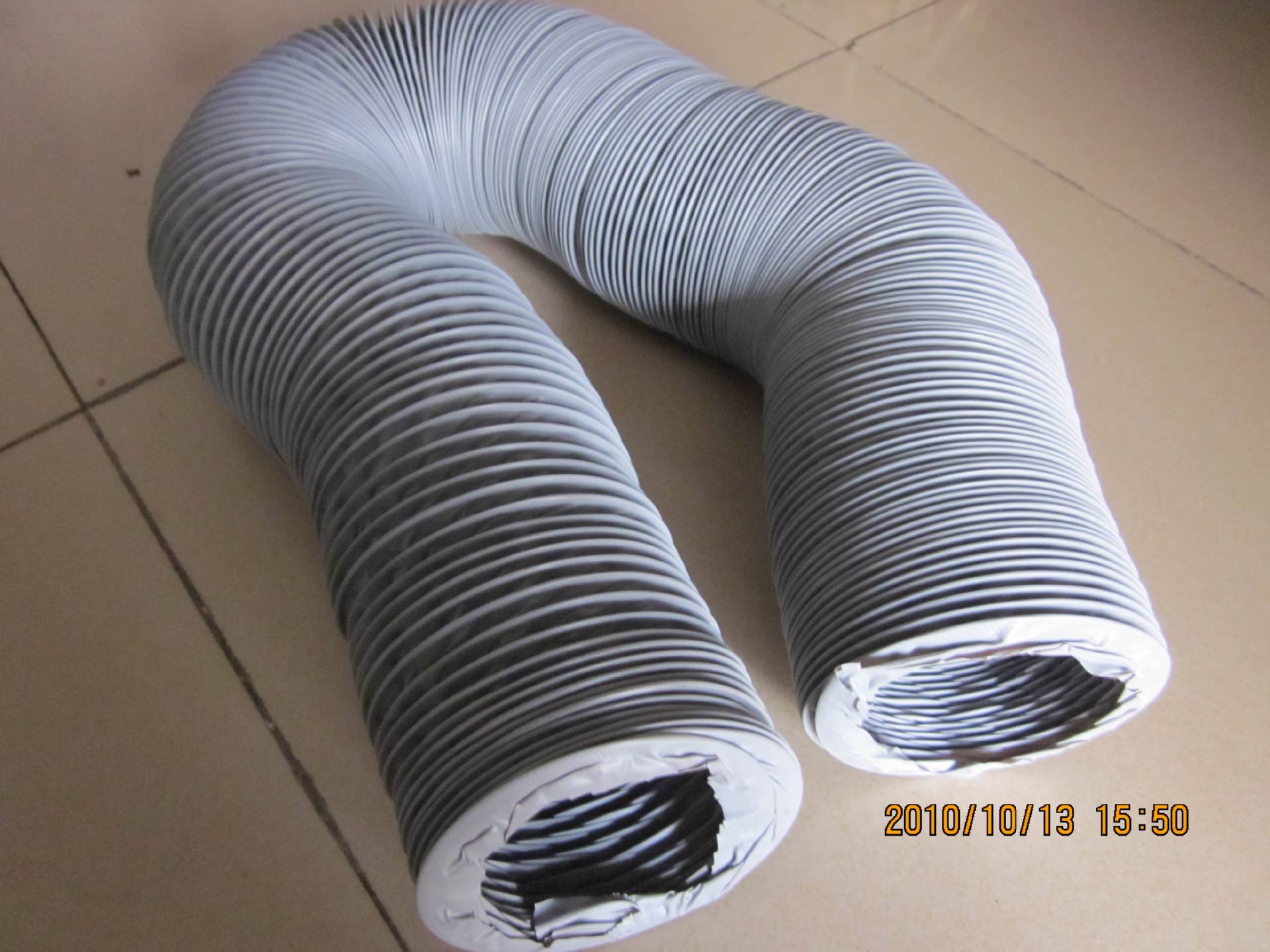pvc带钢丝伸缩软管内径125mm10米条吸烟管