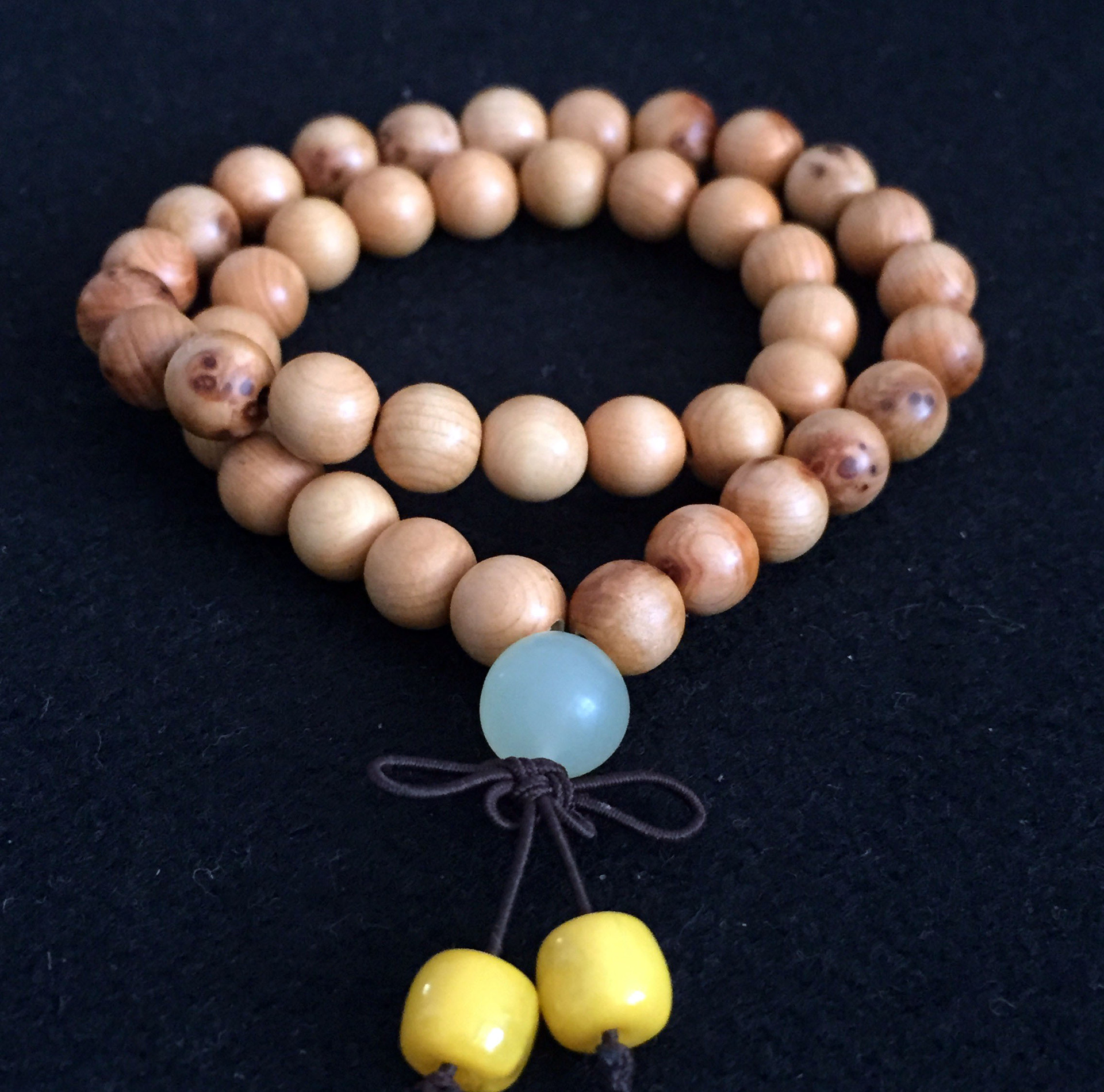 买不错独家新品 太行山崖柏女士diy手链 8mm崖柏素珠瘤.