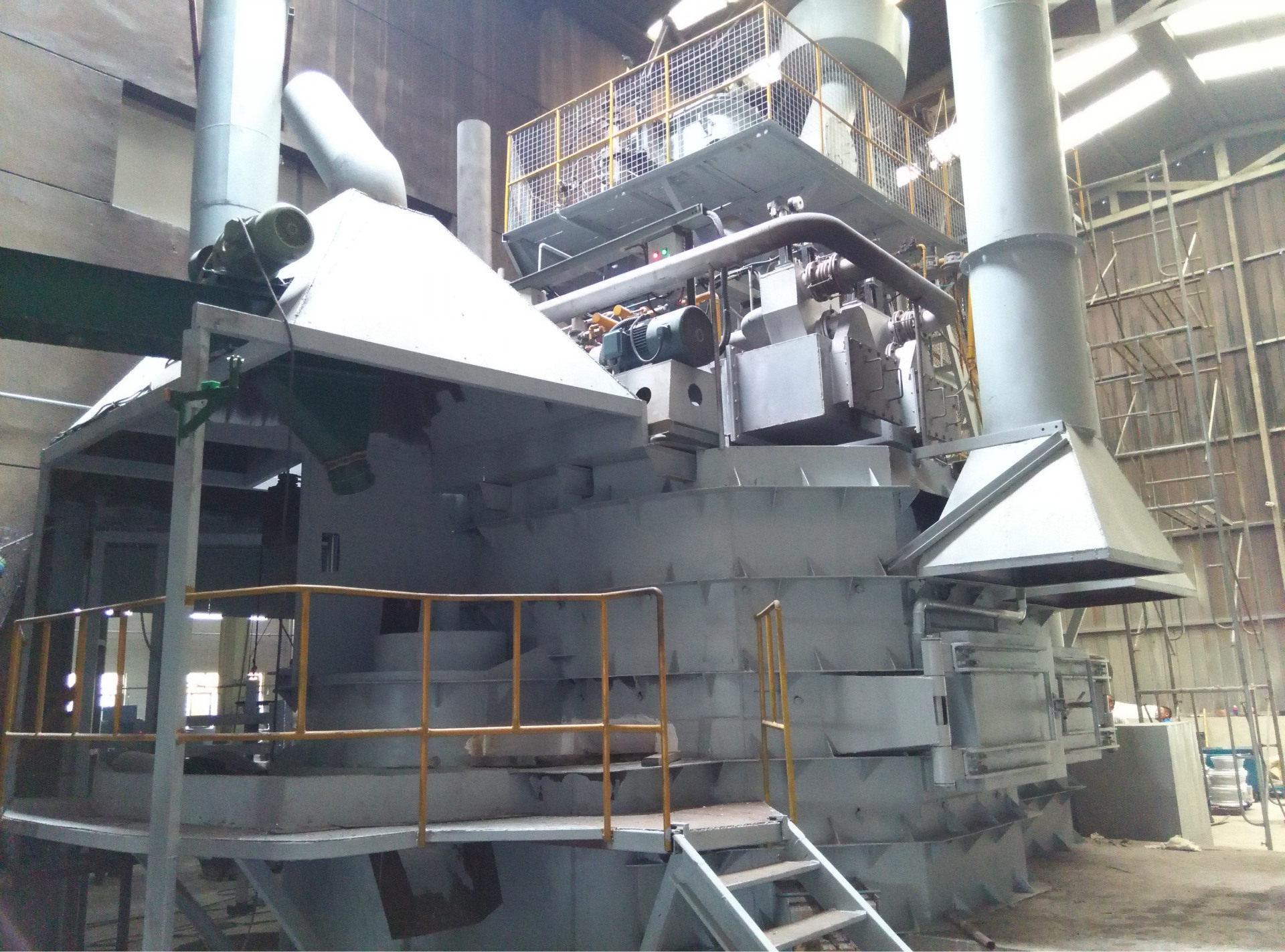 环保高效燃气 脉冲蓄热式熔铝炉,铝液保温 节能40%燃气熔铝炉