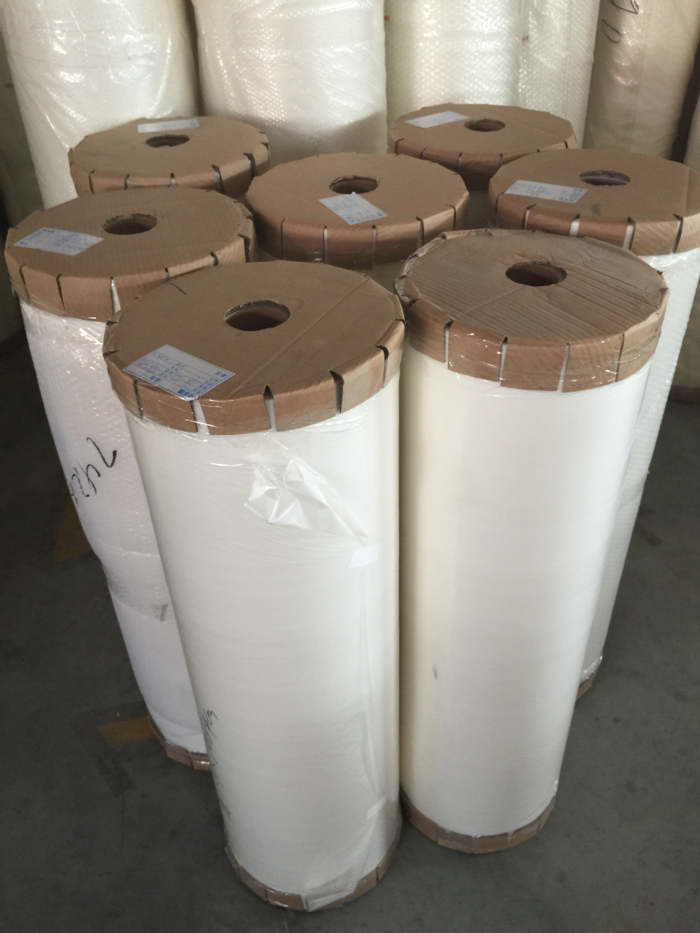 厂家供应优质预涂膜bopp预涂膜1506哑膜印刷包装塑料薄膜可分切