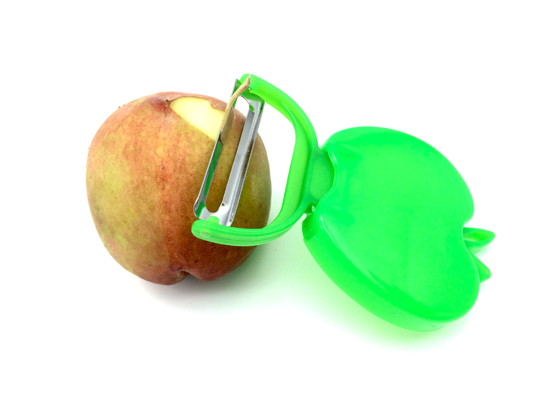 批发 可折叠苹果型削皮器水果削皮刀 厨房小工具